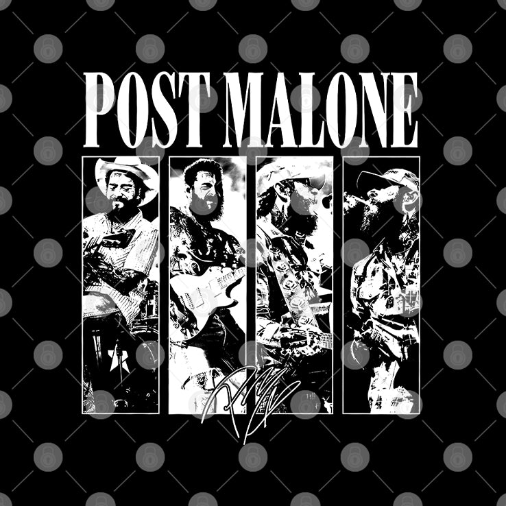 Post Malone Malone Music The Album T Shirt