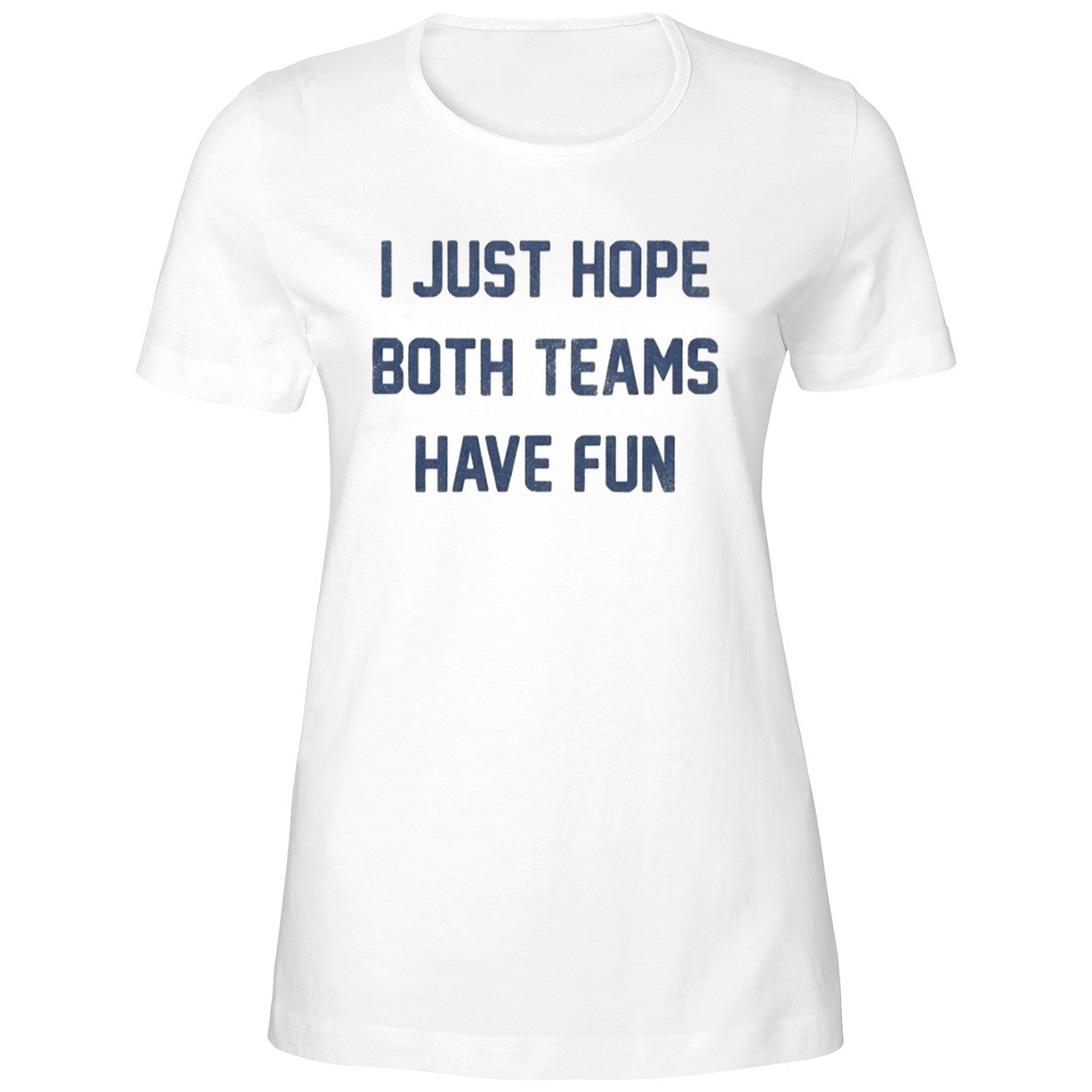 Post Malone wearing I Just Hope Both Teams Have Fun Shirt