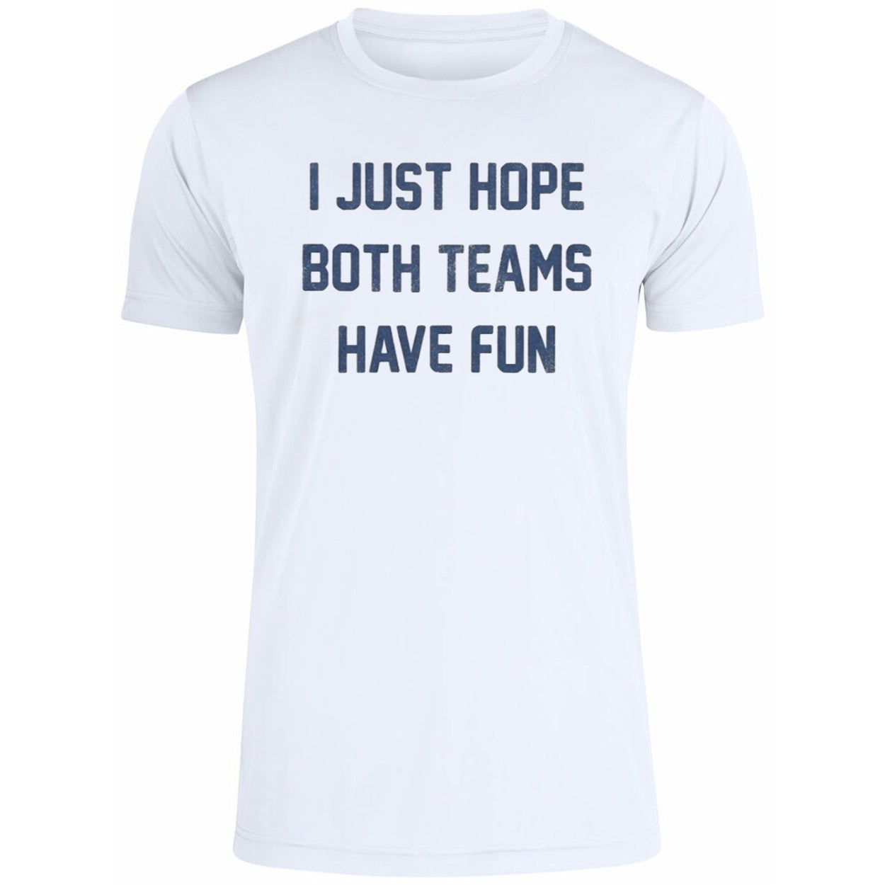Post Malone wearing I Just Hope Both Teams Have Fun Shirt