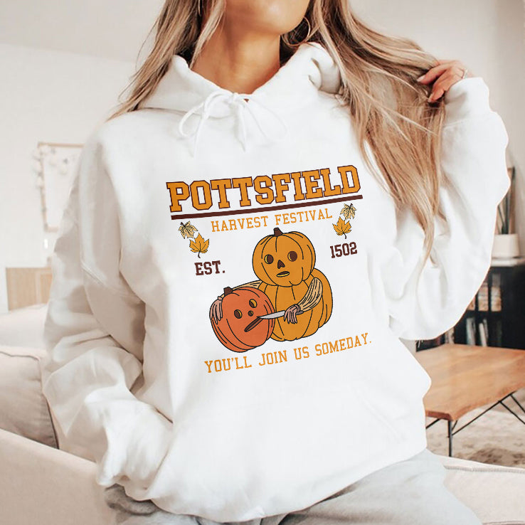 Pottsfield Harvest Festival Pumpkin You’ll Join Us Someday Shirt