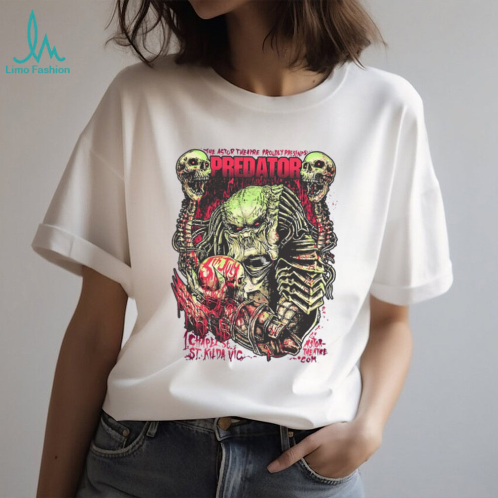 Predator Movie Horror Sci Fi Vintage Distressed Graphic Tee