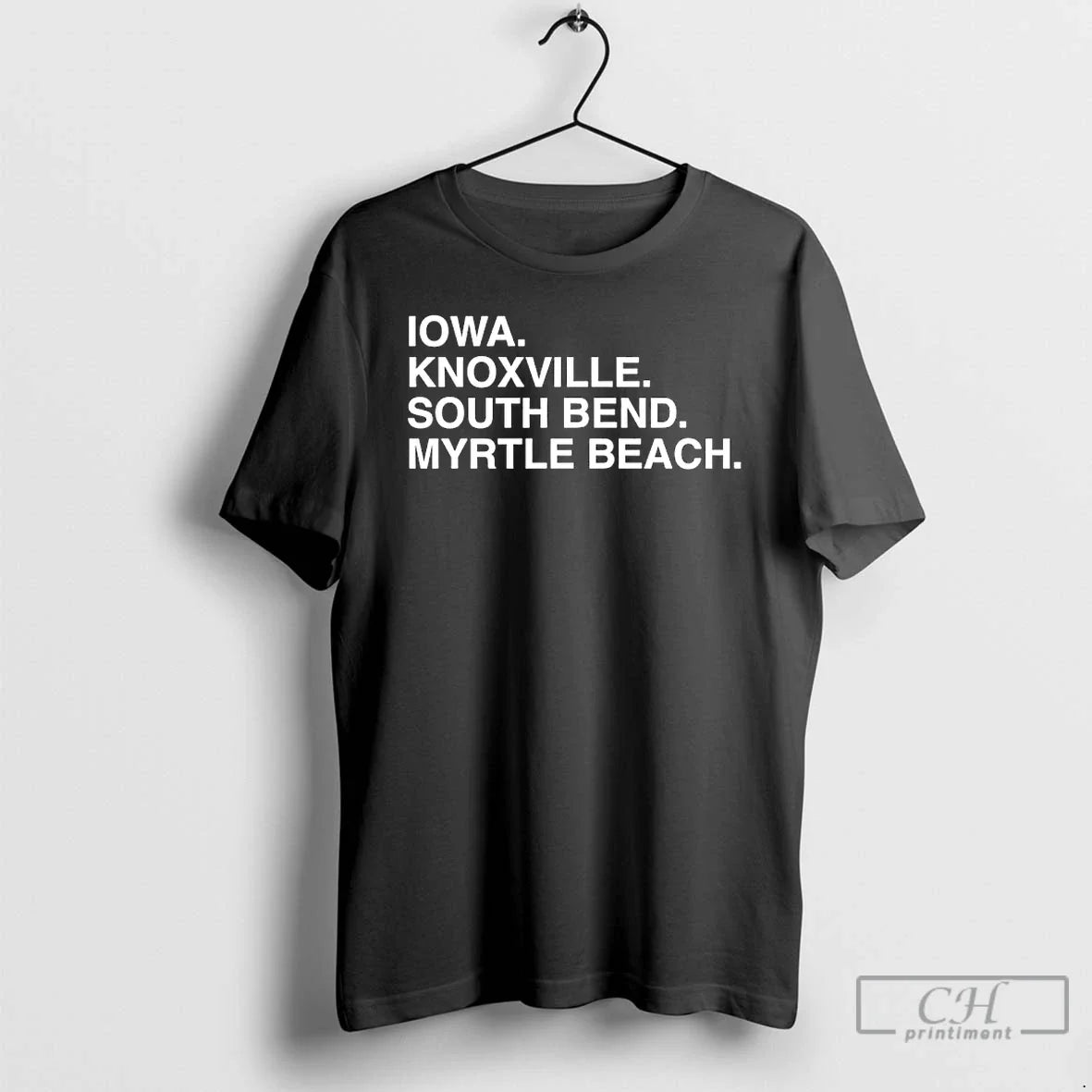 Iowa Knoxville South Bend Myrtle Beach Cubs Minor League T-Shirts