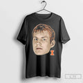 Jason Jakstys Portrait Head Illinois Fighting Illini T-Shirts