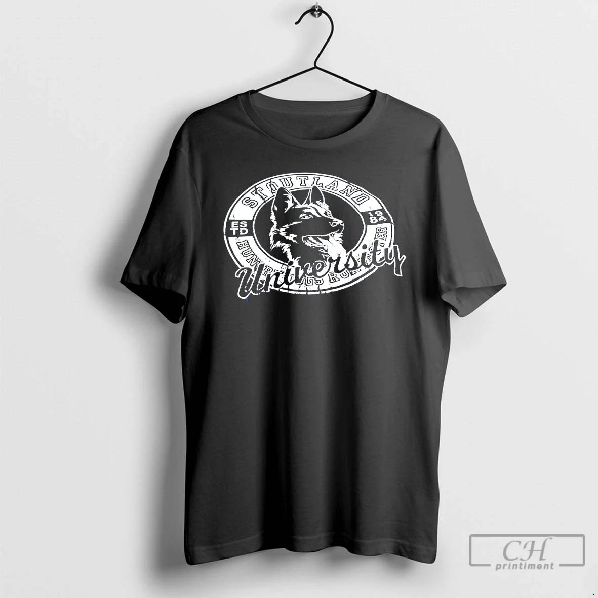 Jeff Stoutland Stoutland University Estd 1984 Hungry Dogs Run Faster T-Shirts