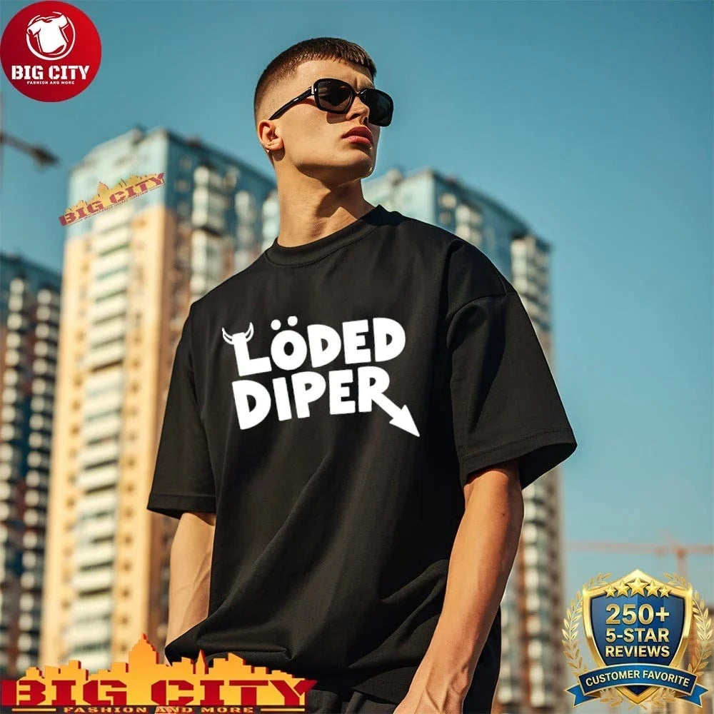 Premium Loded Diper Rock Band shirt