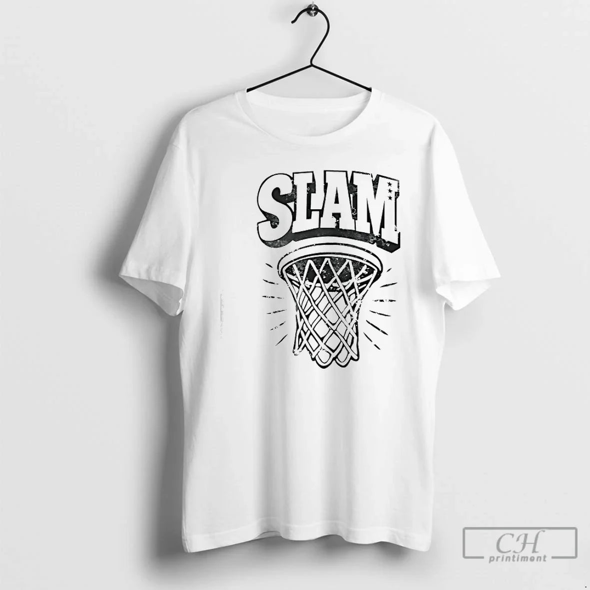 Slam Hoop Basketball T-Shirts