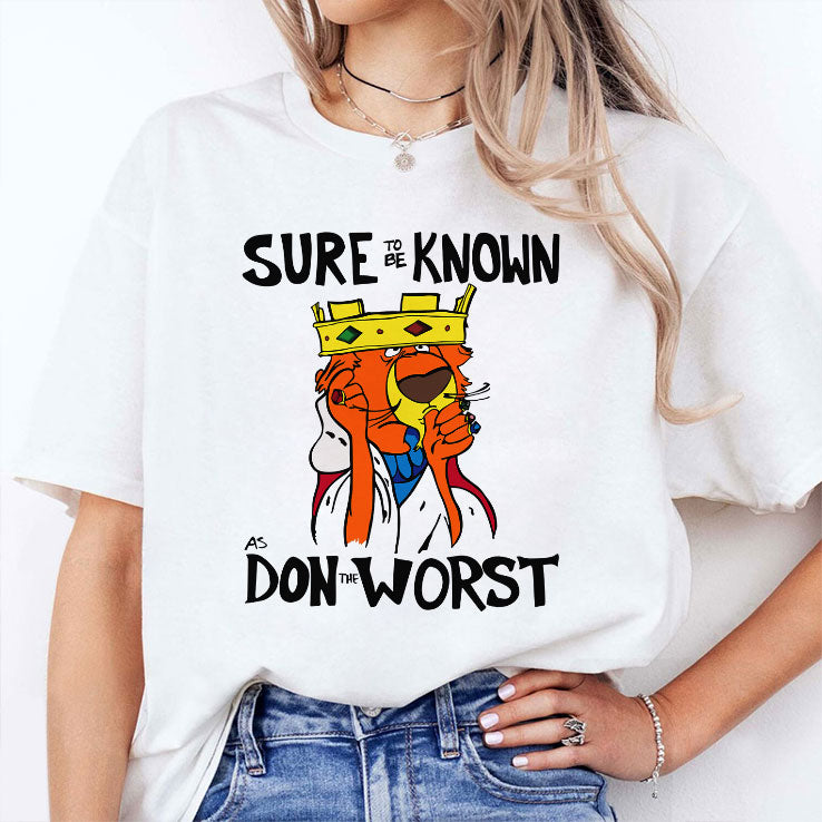 Prince John Robin Hood Sure To Be Known As Don The Worst T Shirt