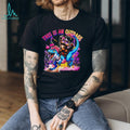 Princess Donut Riding Dinosaur This Is An Outrage Retro Fantasy Cat Fans T Shirt