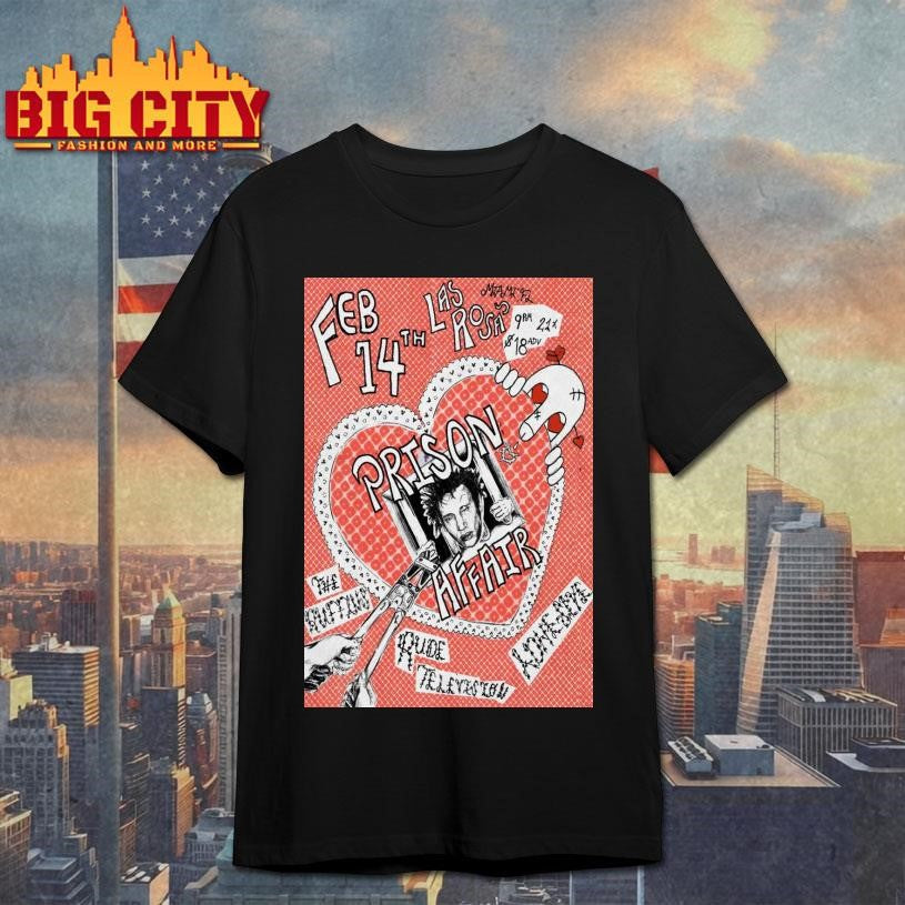 Prison Affair Tour Miami FL On Feb 14 2026 Poster Shirt