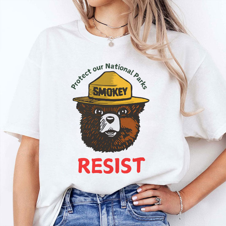 Protect Our National Parks Bear Resist T Shirt