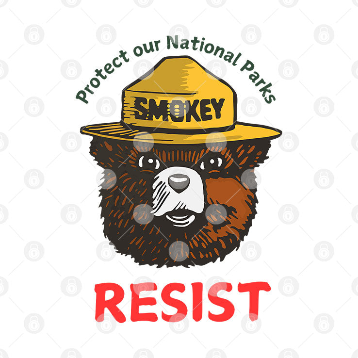 Protect Our National Parks Bear Resist T Shirt