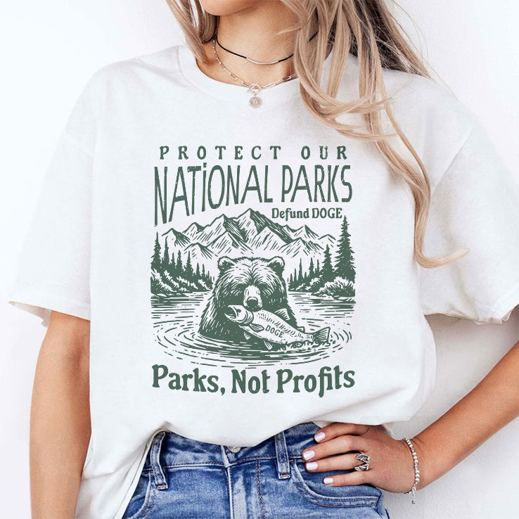 Protect Our National Parks Defund DOGE Shirt