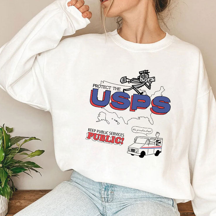 Protect The USPS Keep Public Services Public T Shirt