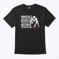 Protect Those Behind You Offensive Lineman T Shirt
