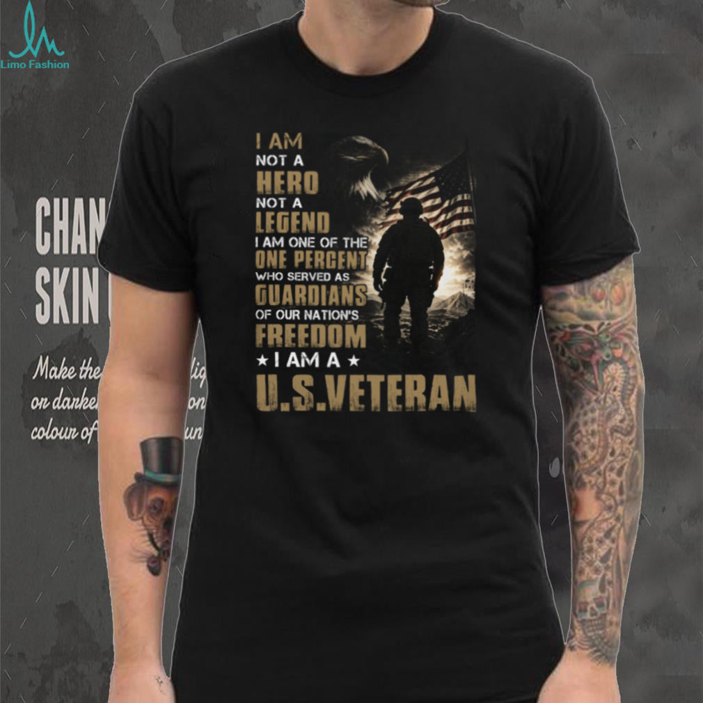 Proud US Veteran One Percent Guardian Of Nation’s Freedom T Shirt