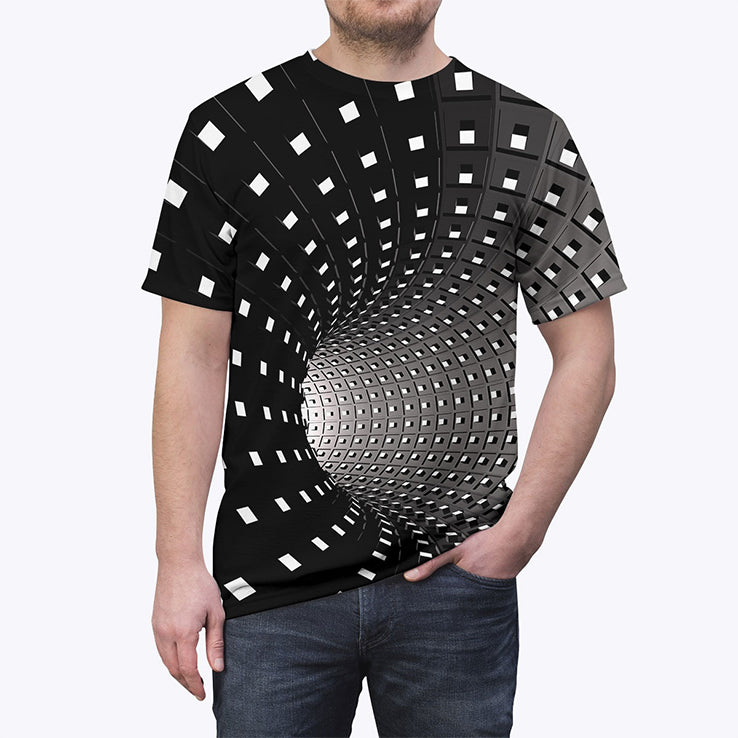 Psychedelic 3D Optical Illusion T Shirt