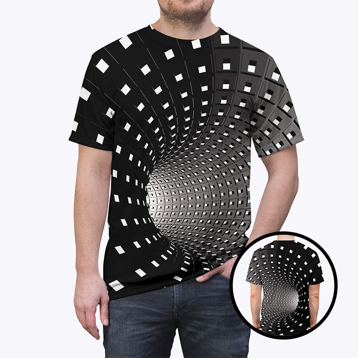 Psychedelic 3D Optical Illusion T Shirt