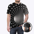 Psychedelic 3D Optical Illusion T Shirt
