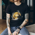Psyduck Waking Up Smoking Cigarette Funny Retro Aesthetic T Shirt