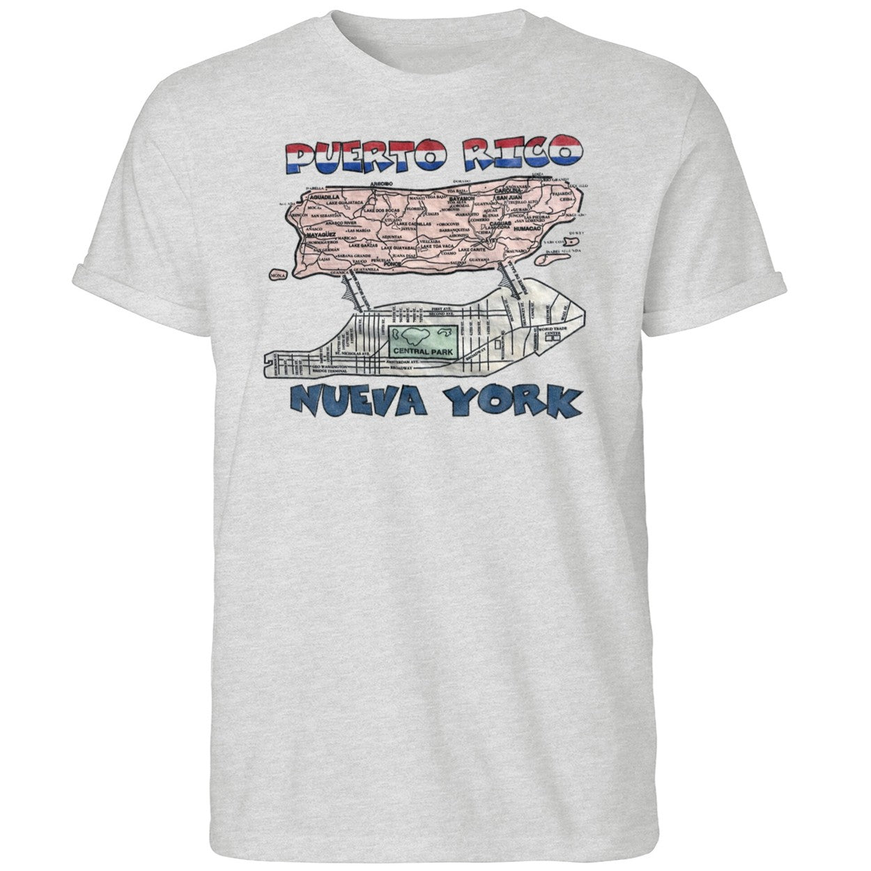 Puerto Rico Nueva York Map 2026 Shirt