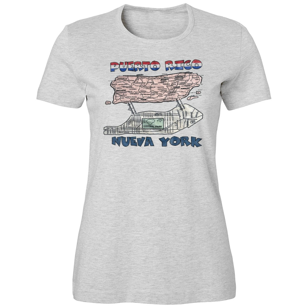 Puerto Rico Nueva York Map 2026 Shirt