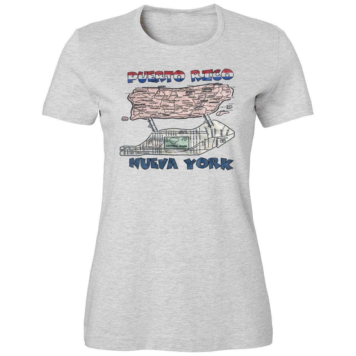 Puerto Rico Nueva York Map 2026 Shirt
