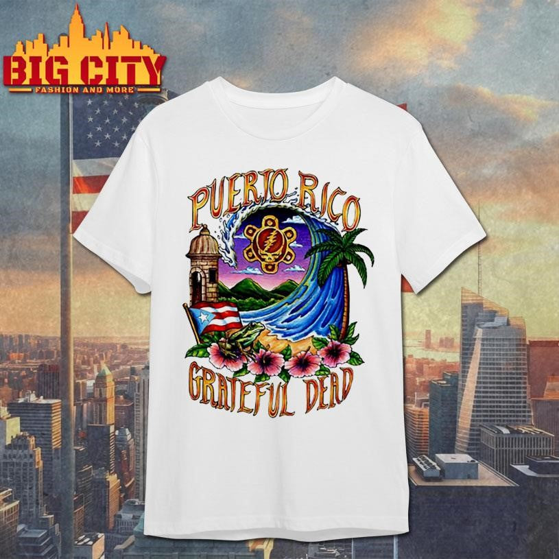 Puerto Rico United States of Dead Shirt
