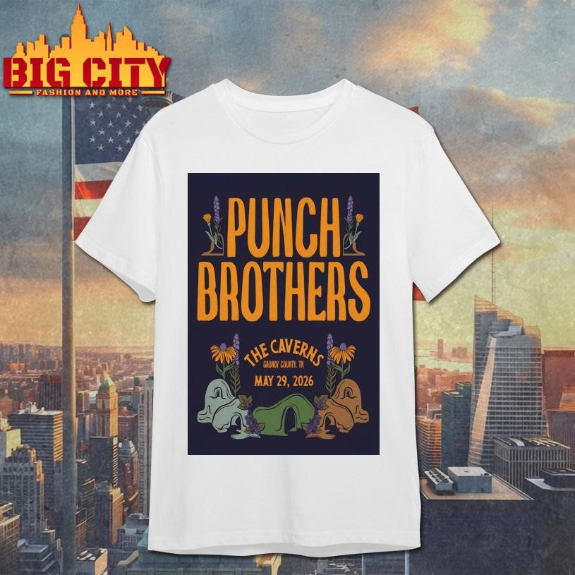 Punch Brothers May 29 2026 The Caverns Pelham TN Poster Shirt