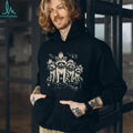 Punk Rock Raccoon Band Spiked Collars Animal Shirt
