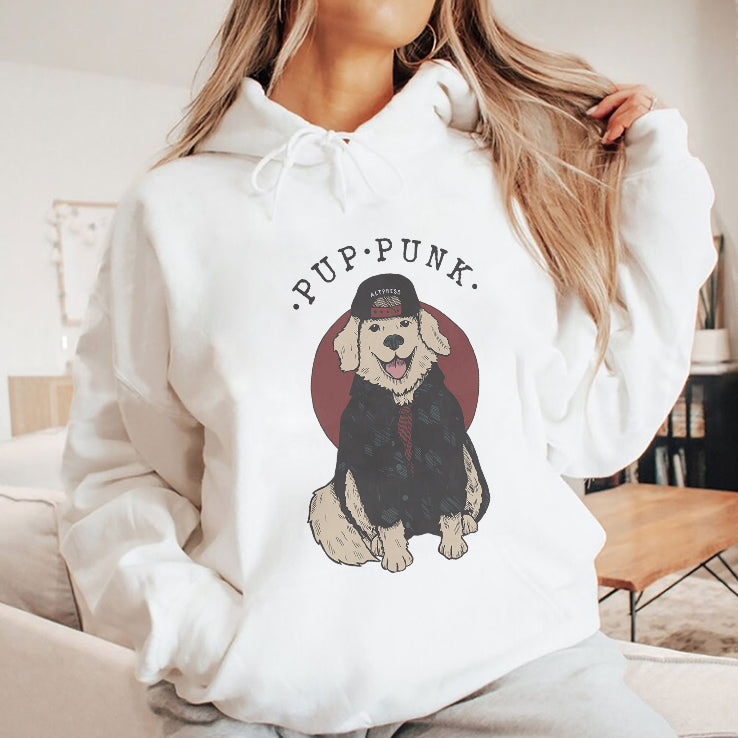 Pup Punk Funny Dog T Shirt