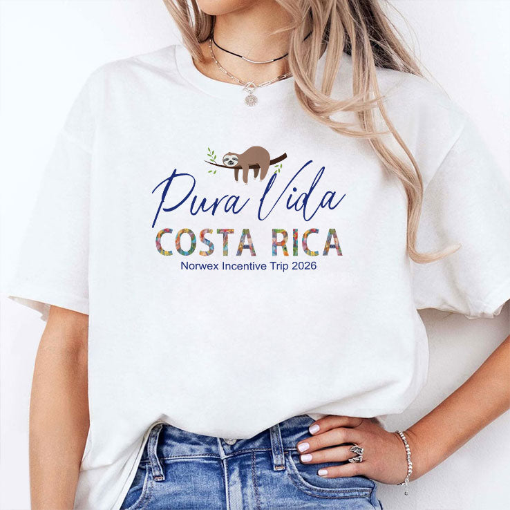 Pura Vida Costa Rica Norwex Incentive Trip 2026 T Shirt