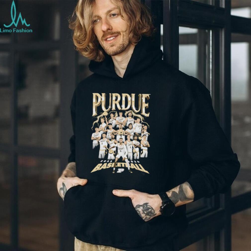 Purdue Basketball 2025 2026 Team Roster Commemorative T Shirt