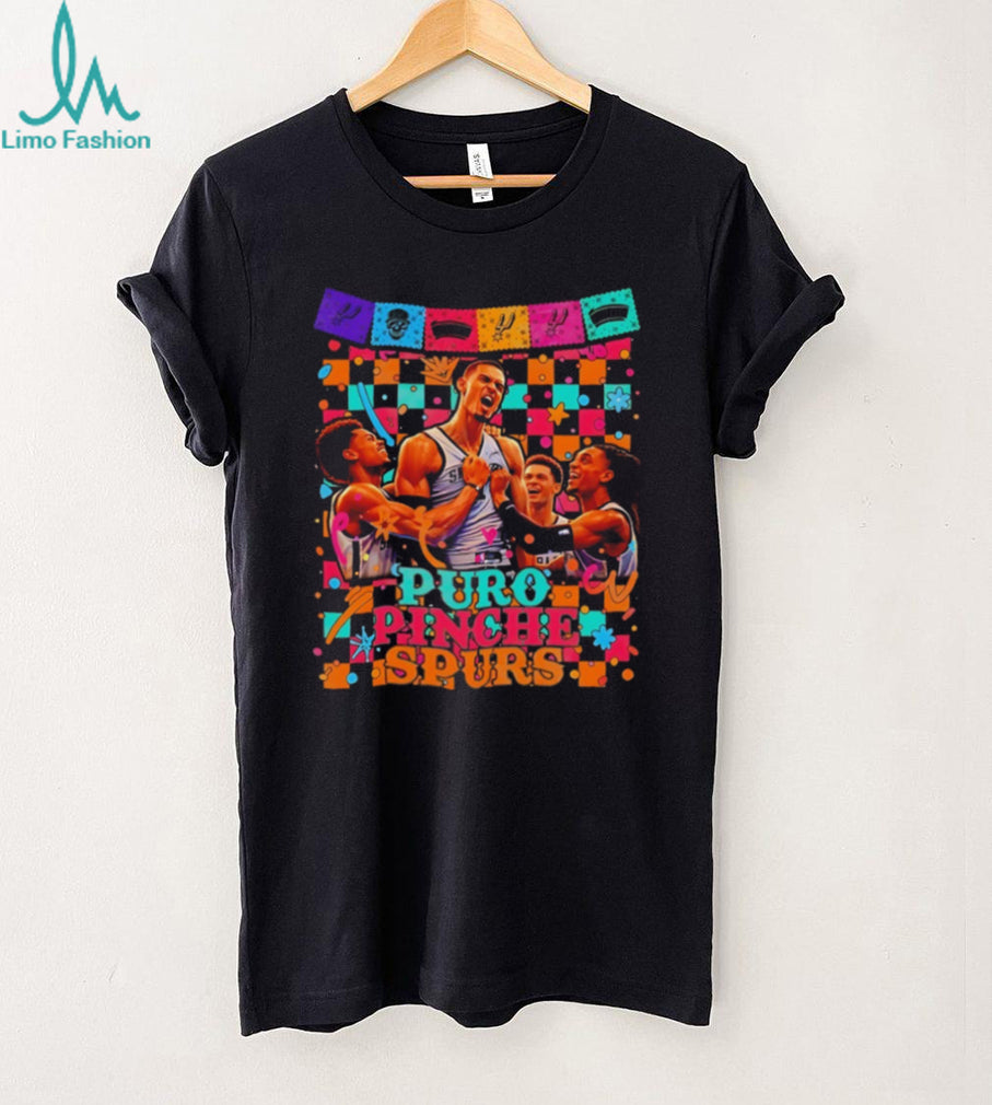 Puro Pinche Spurs Victor Wembanyama Celebration T Shirt