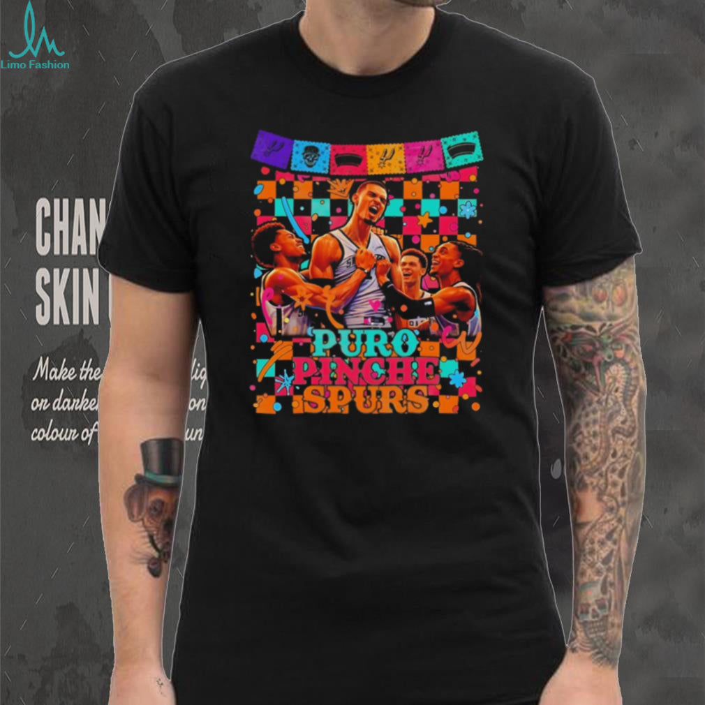 Puro Pinche Spurs Victor Wembanyama Celebration T Shirt
