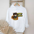 Purrin’ with swagger cat gangter shirt