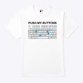 Push My Buttons Keyboard Boobs T Shirt