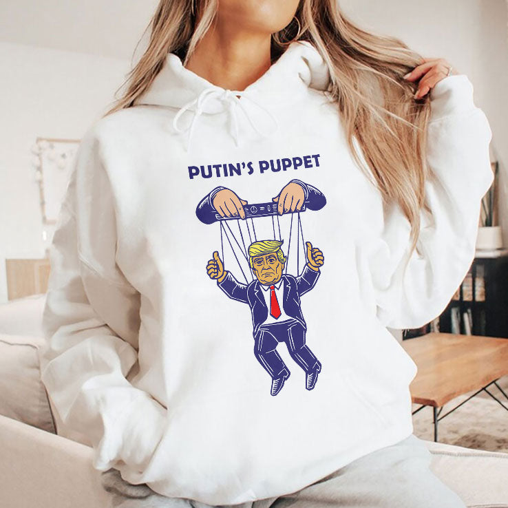 Putin’s Puppet Trump Is A Russian Asset Political Parody T Shirt