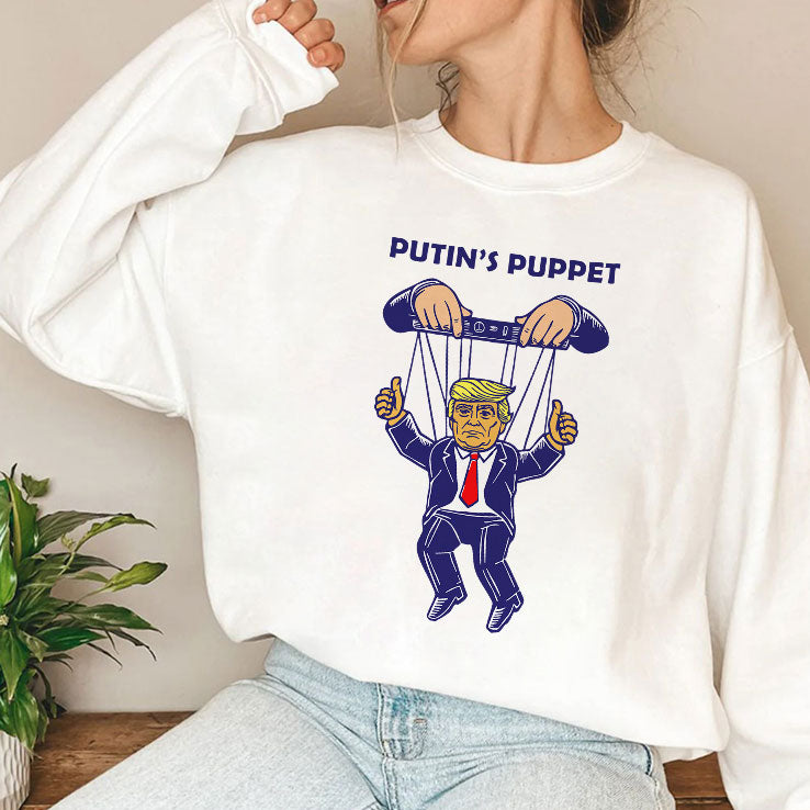 Putin’s Puppet Trump Is A Russian Asset Political Parody T Shirt