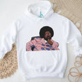 Questlove American Flag Suit Illustration Graphic T Shirt