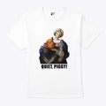 Quiet Piggy Saint Holding Pig Head Anti Trump T Shirt