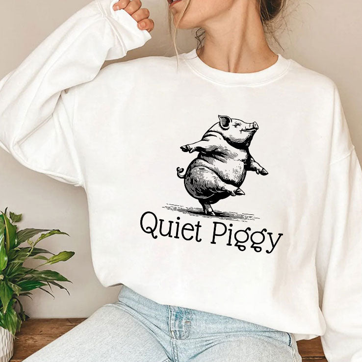 Quiet Piggy Donald Trump T Shirt