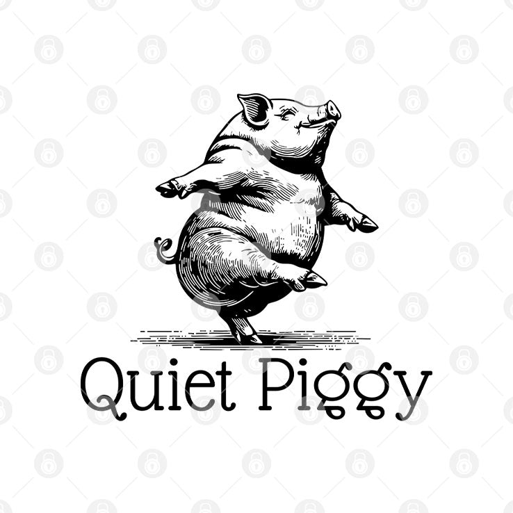 Quiet Piggy Donald Trump T Shirt
