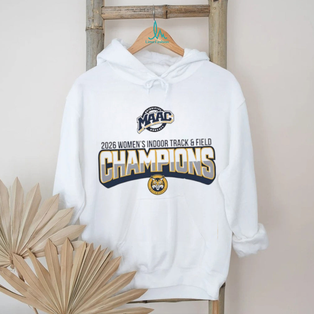 Quinnipiac Bobcats 2026 MAAC Women’s Indoor Track & Field Champions T Shirt