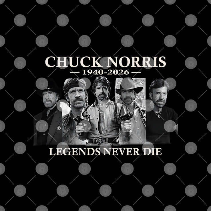 RIP Chuck Norris 1940 2026 Legends Never Die Shirt