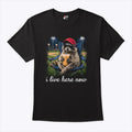 Raccoon I Live Here Now T Shirt
