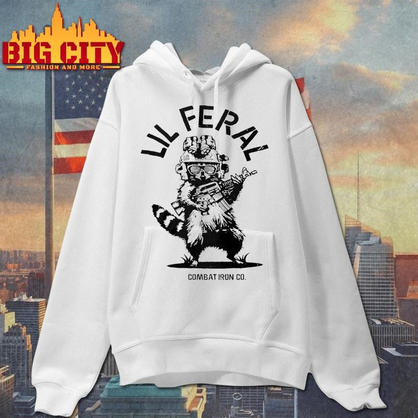 Raccoon Lil Feral Combat Iron Shirt