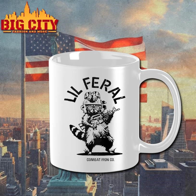 Raccoon Lil Feral Combat Iron Shirt