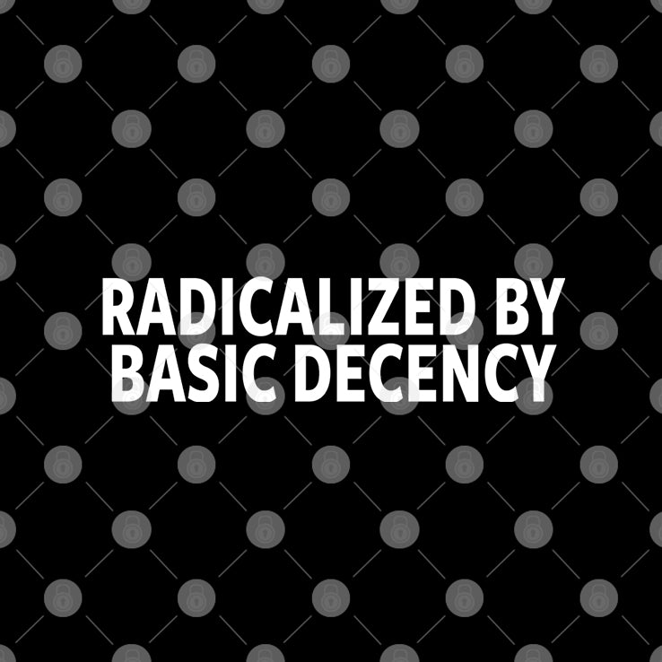 Radicalized By Basic Decency T Shirt