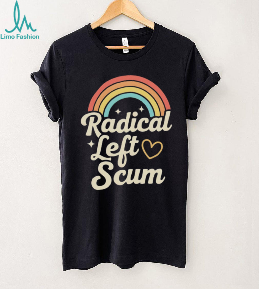 Rainbow radical left scum LGBT Pride Month 2026 shirt