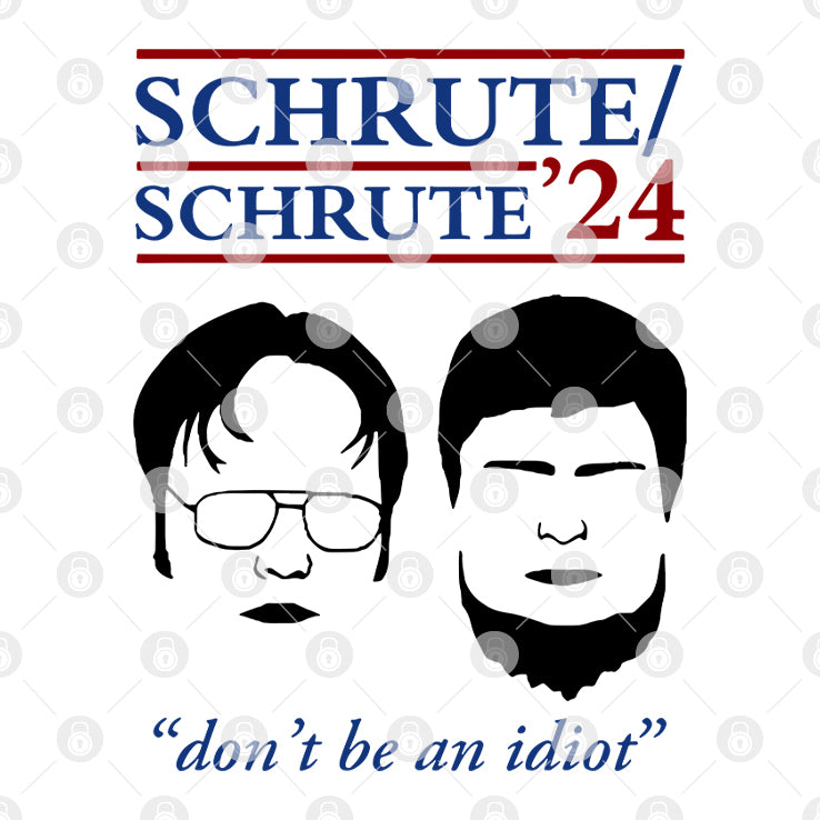 Rainn Wilson Schrute 24 Don’t Be An Idiot Shirt
